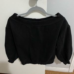 off the shoulder sweater by h&m